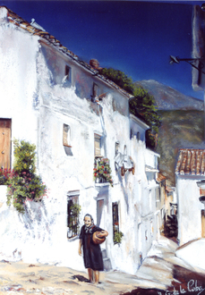 pastel sobre papel Canson, 30 x 40 cm