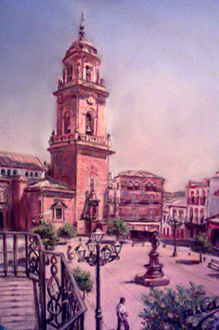 pastel sobre papel Canson, 20 x 30 cm