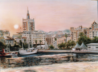 papel sobre papel Canson, 65 x 50 cm.