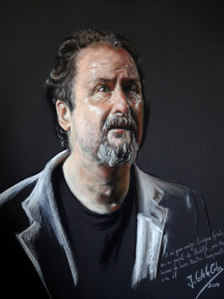 pastel sobre papel Canson, 50 x 65 cm.